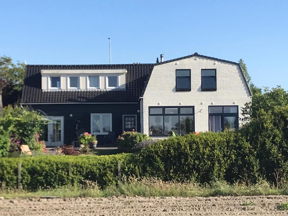 T Huuske Tuinappartement Met Fantastisch Uitzicht, Nabij Zee 宗讷迈勒 外观 照片