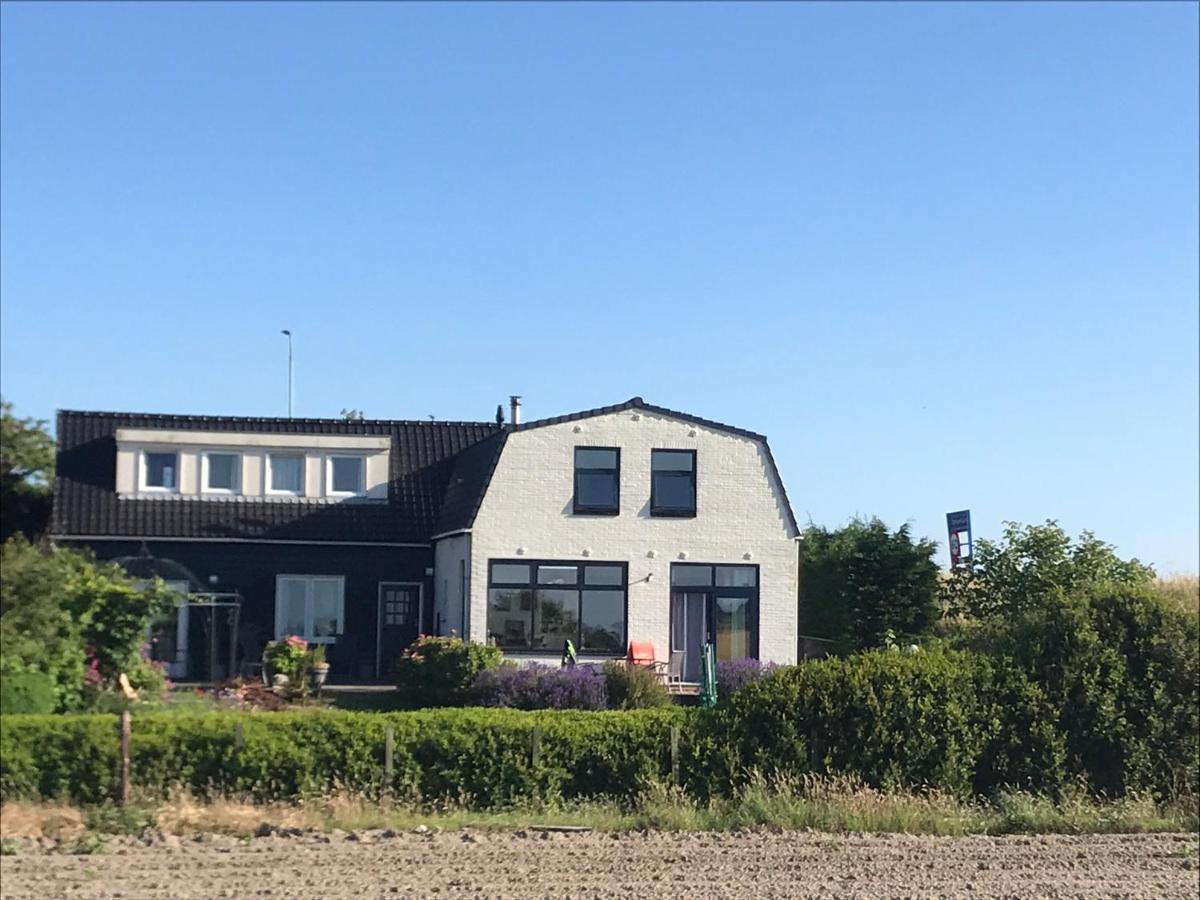 T Huuske Tuinappartement Met Fantastisch Uitzicht, Nabij Zee 宗讷迈勒 外观 照片
